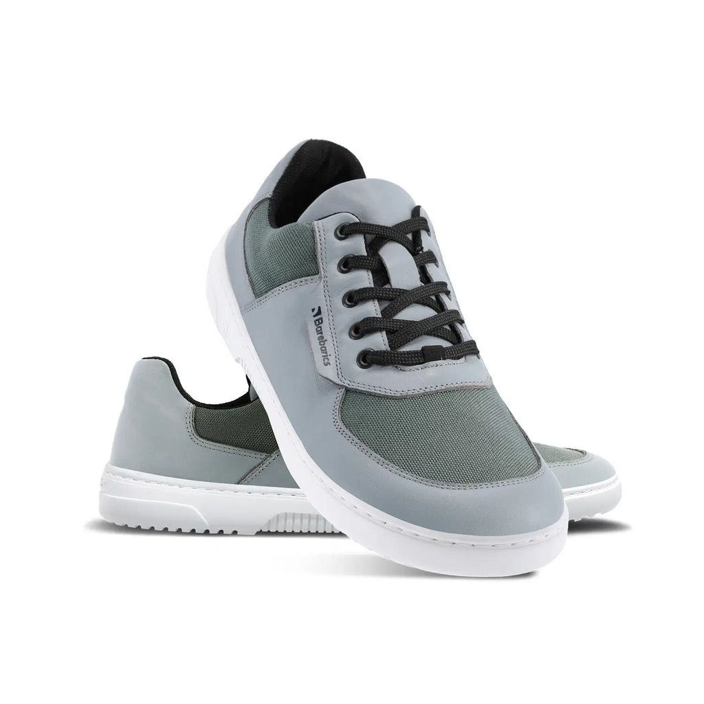 Barfußschuhe Barebarics Bravo - Grau & Weiß