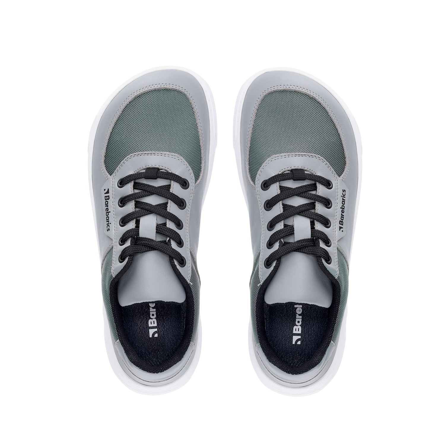 Barfußschuhe Barebarics Bravo - Grau & Weiß