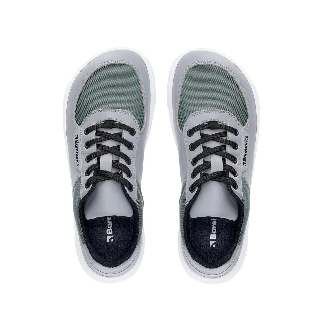 Barfußschuhe Barebarics Bravo - Grau & Weiß
