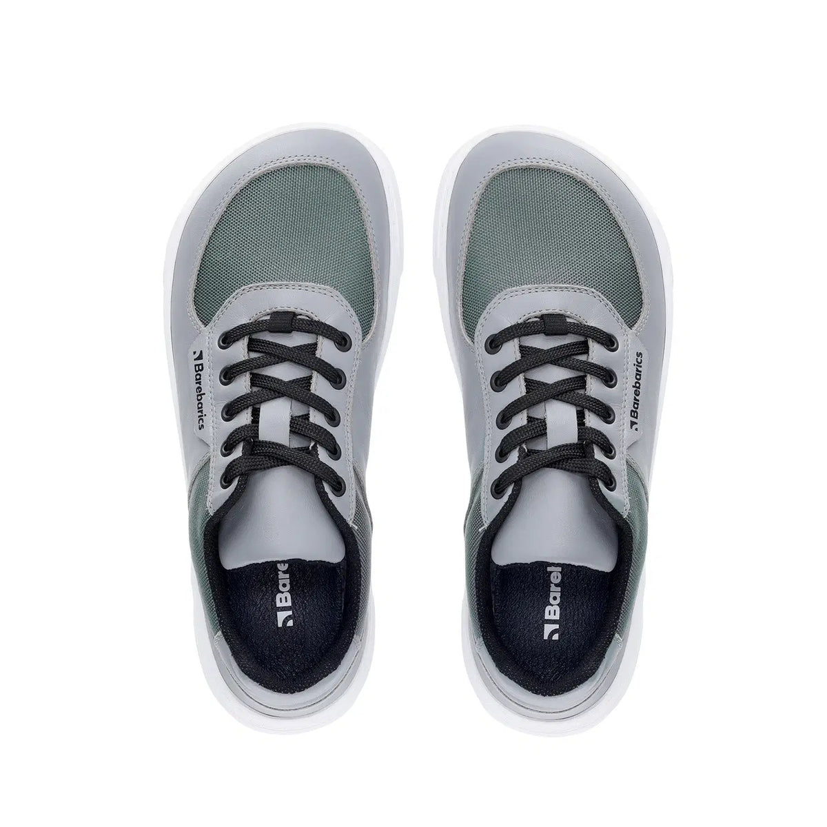 Barfußschuhe Barebarics Bravo - Grau & Weiß