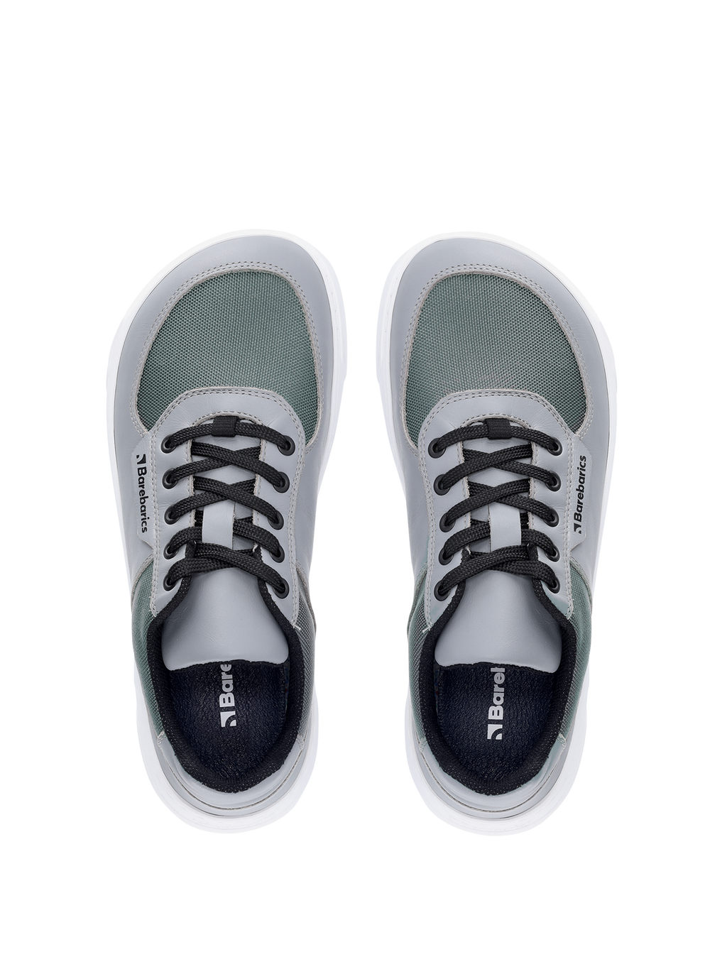 Barfußschuhe Barebarics Bravo - Grau & Weiß
