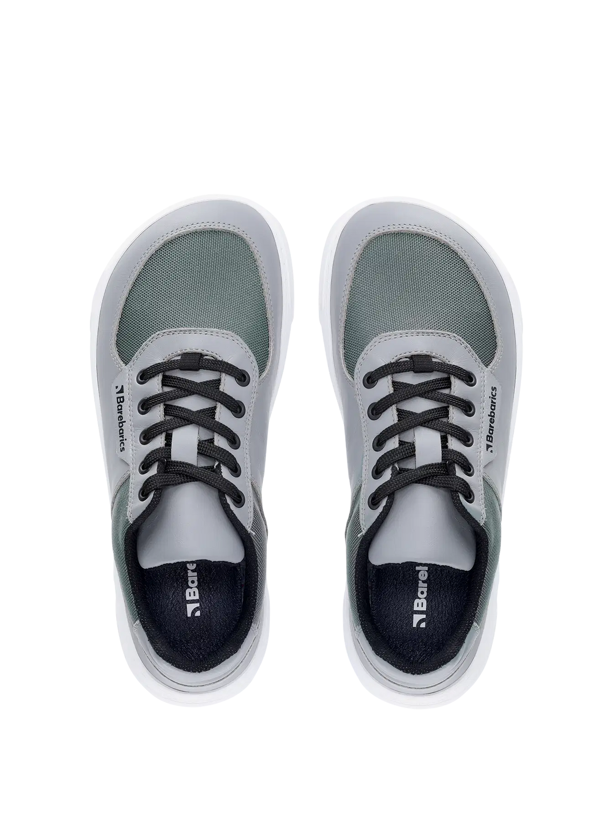 Barfußschuhe Barebarics Bravo - Grau & Weiß