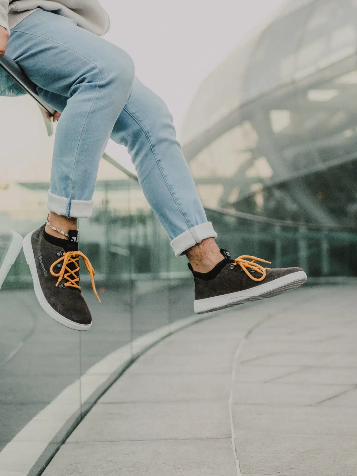 Barefoot Sneakers Barebarics Bronx - Midnight Black