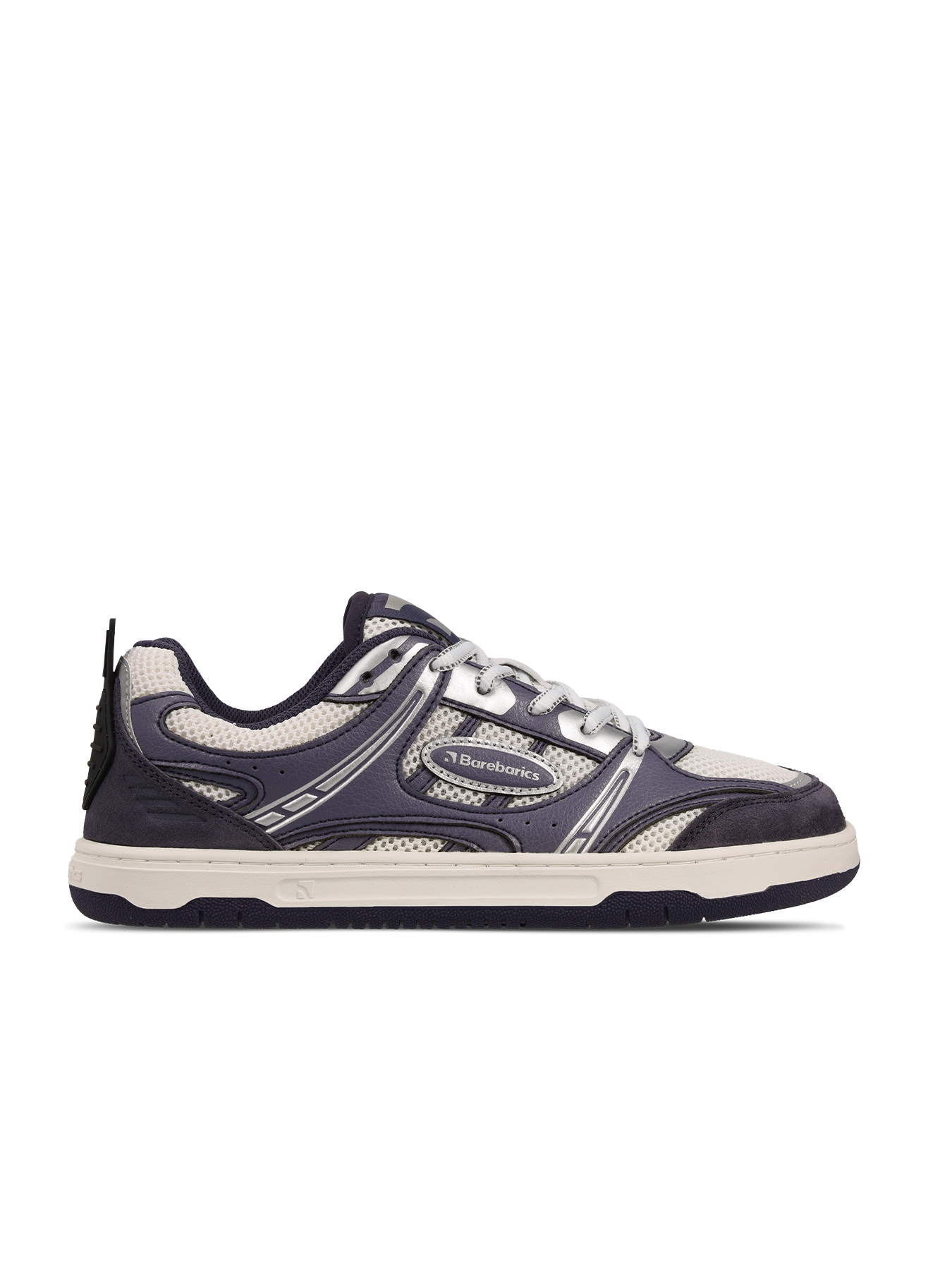 Barfuß-Sneaker Barebarics Dropsta – Blau & Silber
