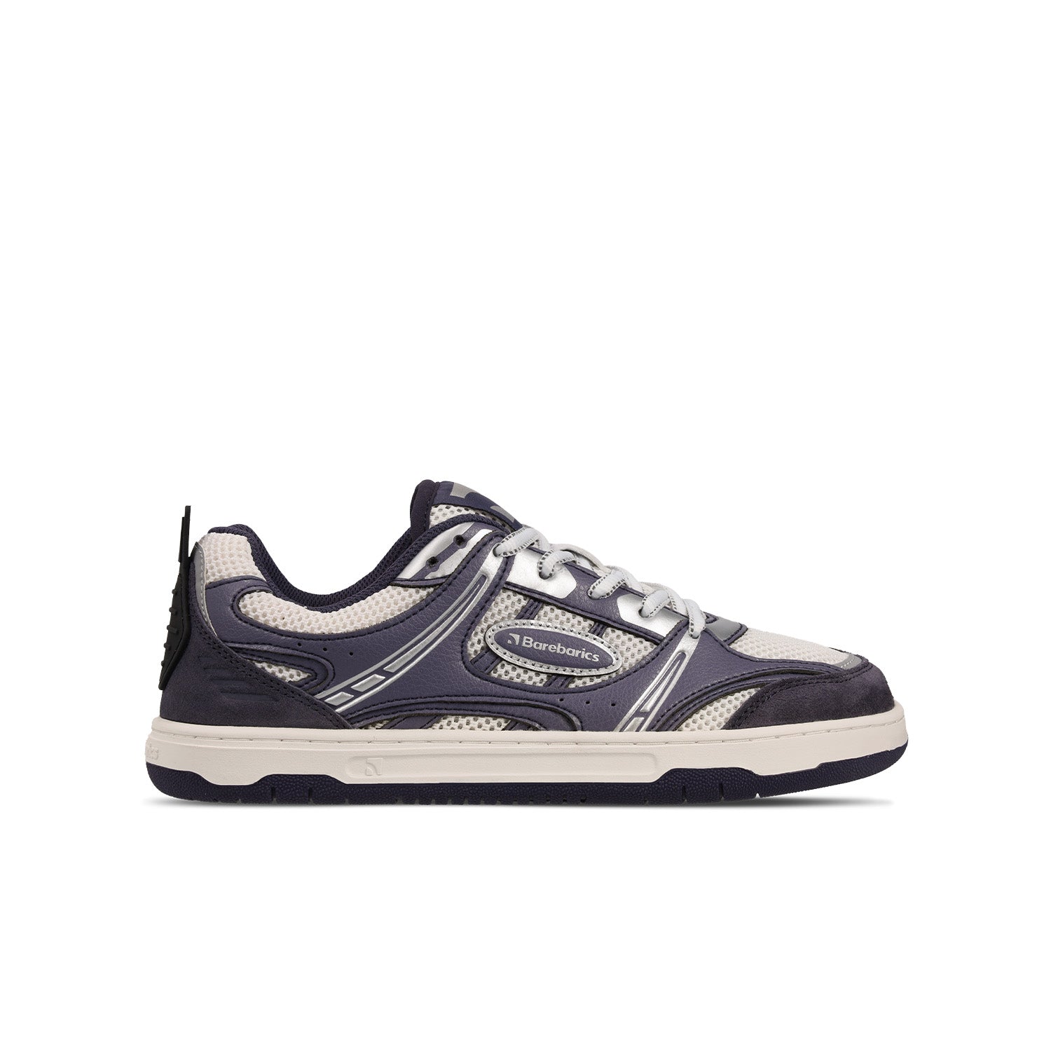 Barfuß-Sneaker Barebarics Dropsta – Blau & Silber