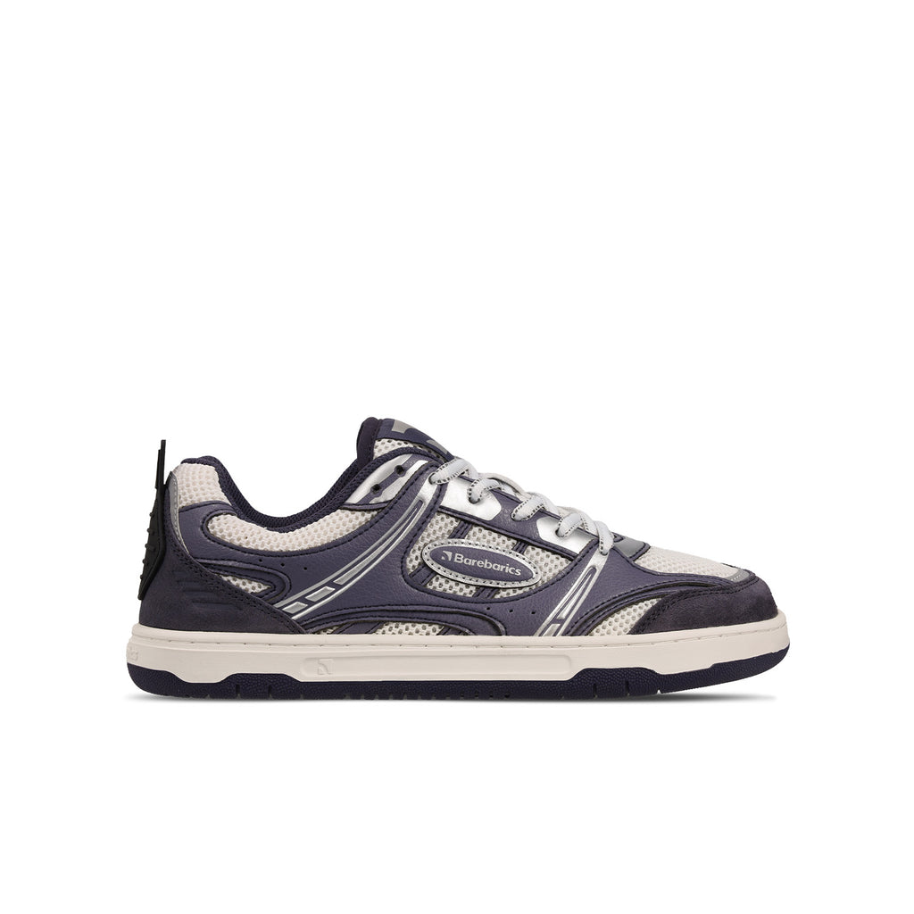 Barfuß-Sneaker Barebarics Dropsta – Blau & Silber
