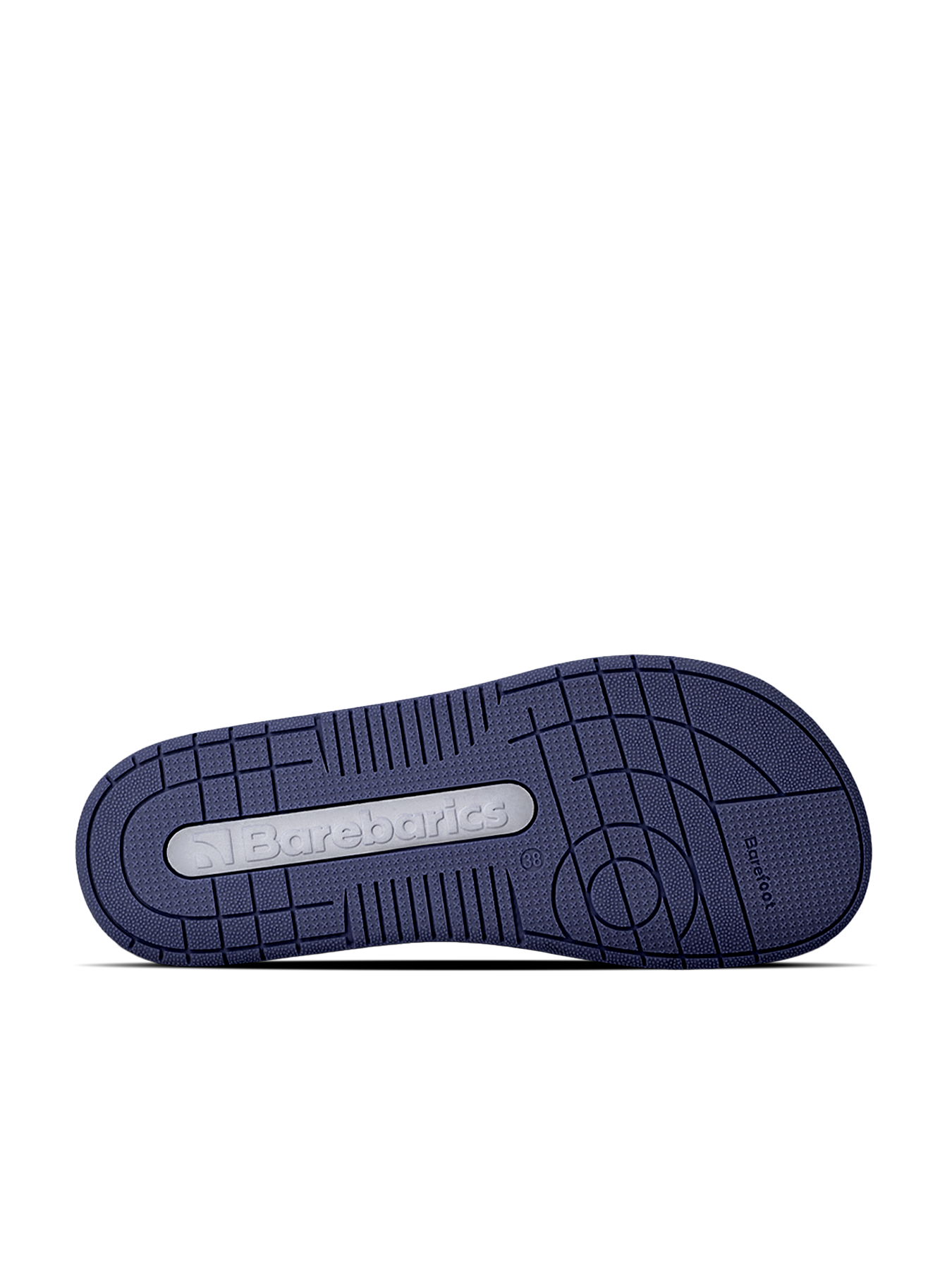 Barfuß-Sneaker Barebarics Dropsta – Blau & Silber