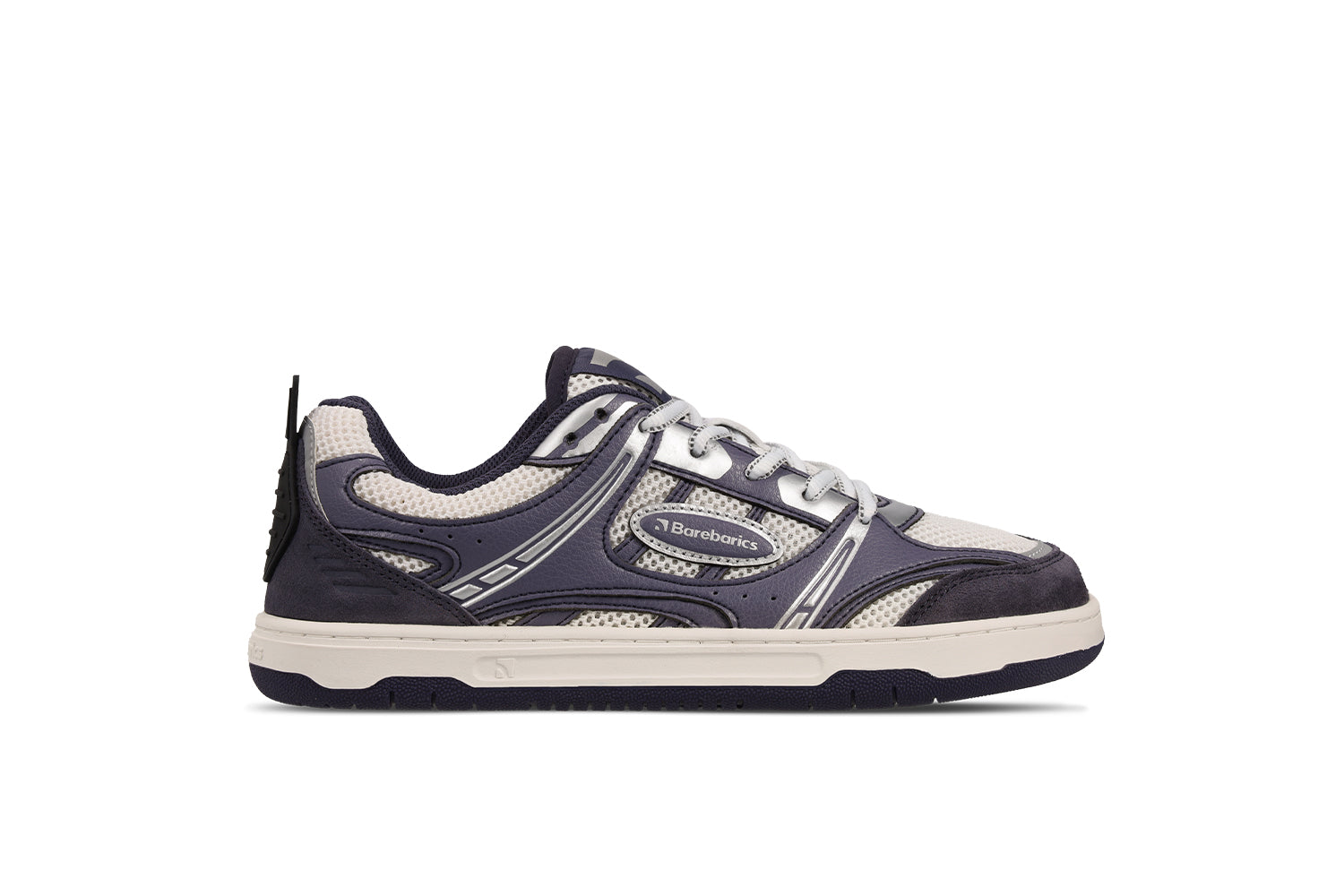 Barfuß-Sneaker Barebarics Dropsta – Blau & Silber