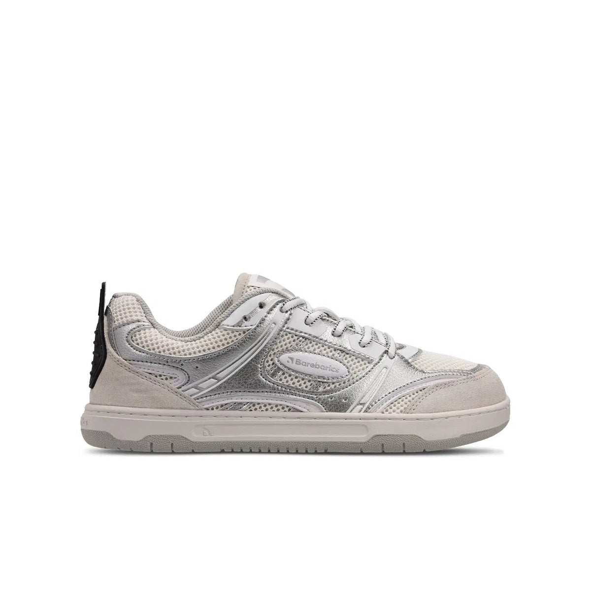 Barfuß-Sneaker Barebarics Dropsta - Silver & White