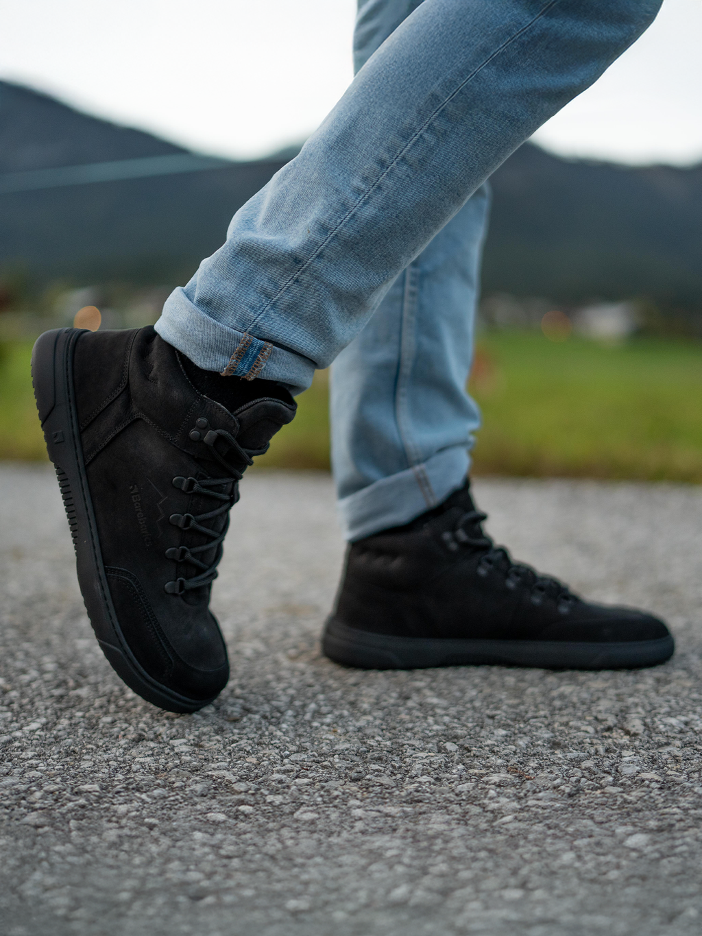 Barefoot Sneakers Barebarics Element - All Black