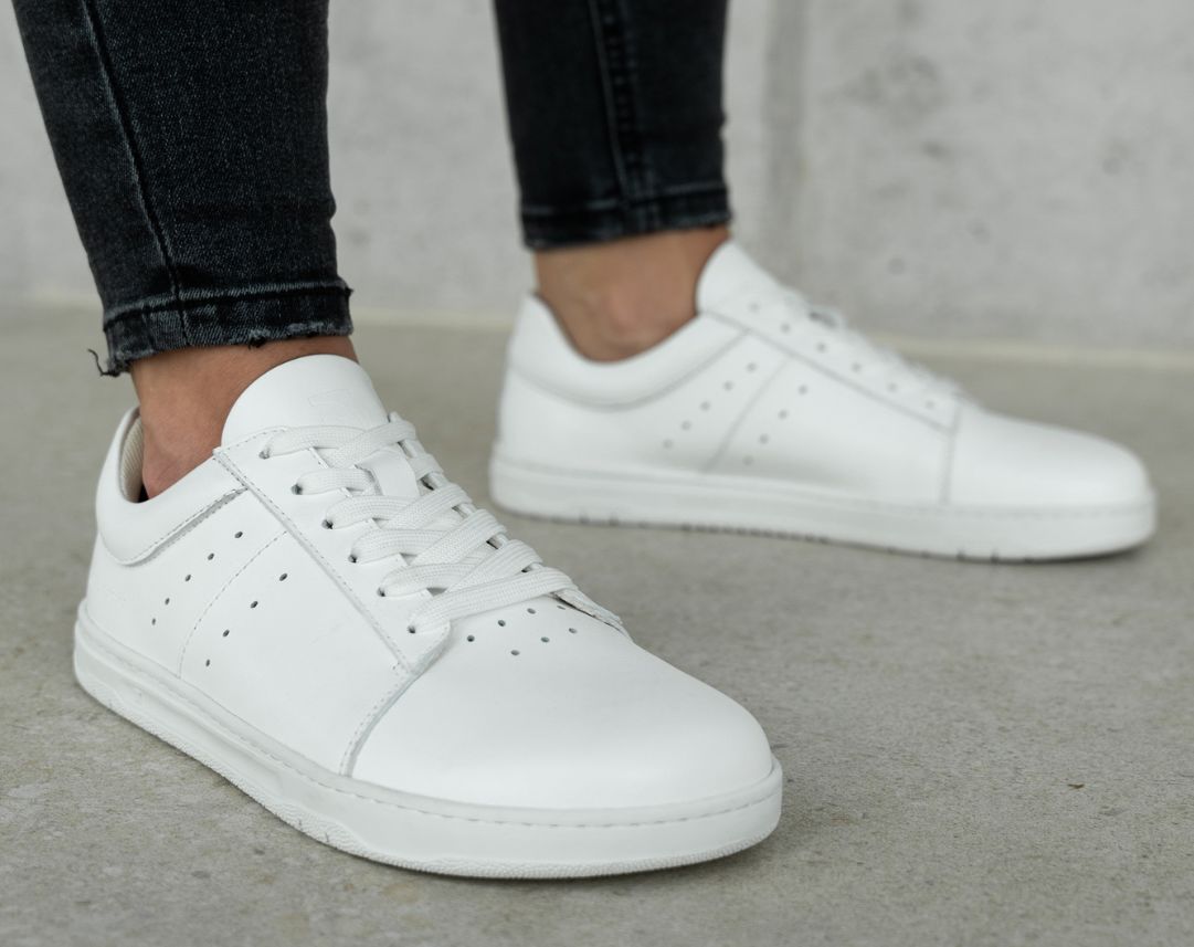 Barfuß Sneaker Barebarics Enigma - All White