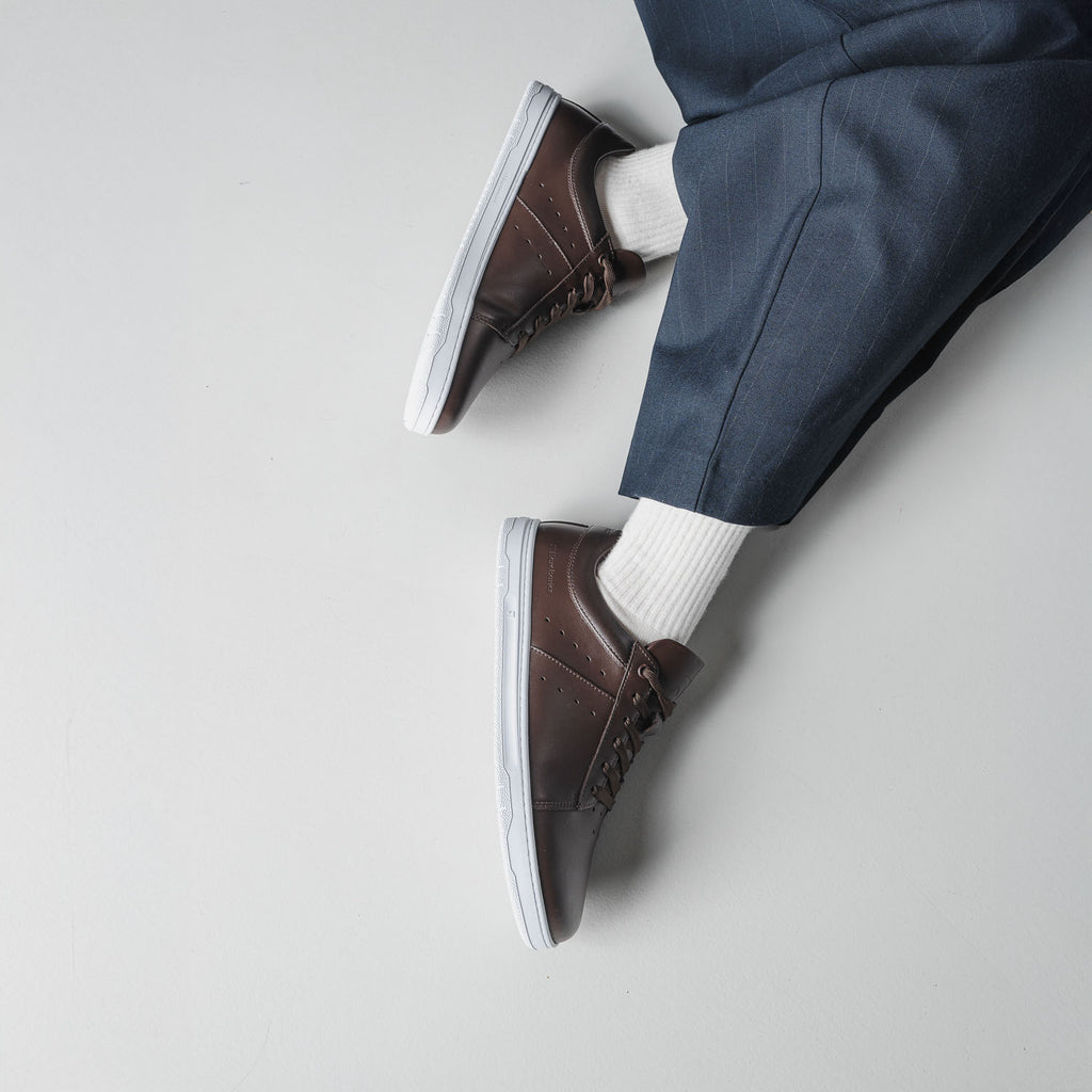 Barfuß-Sneaker Barebarics Enigma - Dunkelbraun