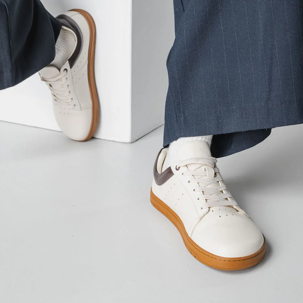 Barfuß-Sneaker Barebarics Enigma - Ivory