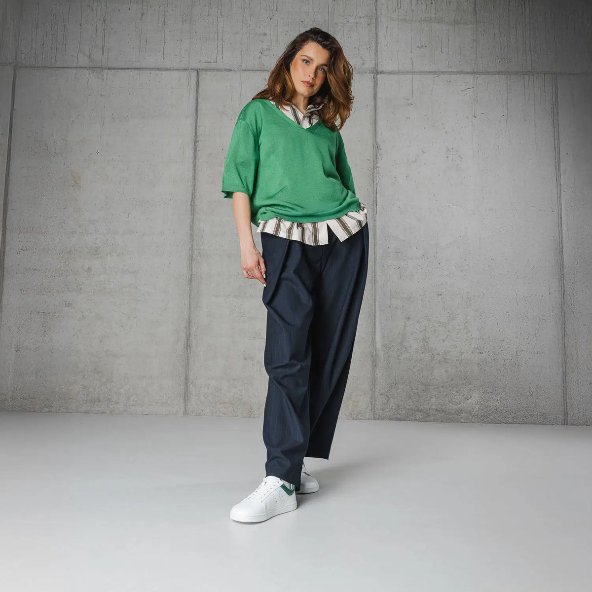 Barefoot Sneakers Barebarics Enigma - White & Dark Green