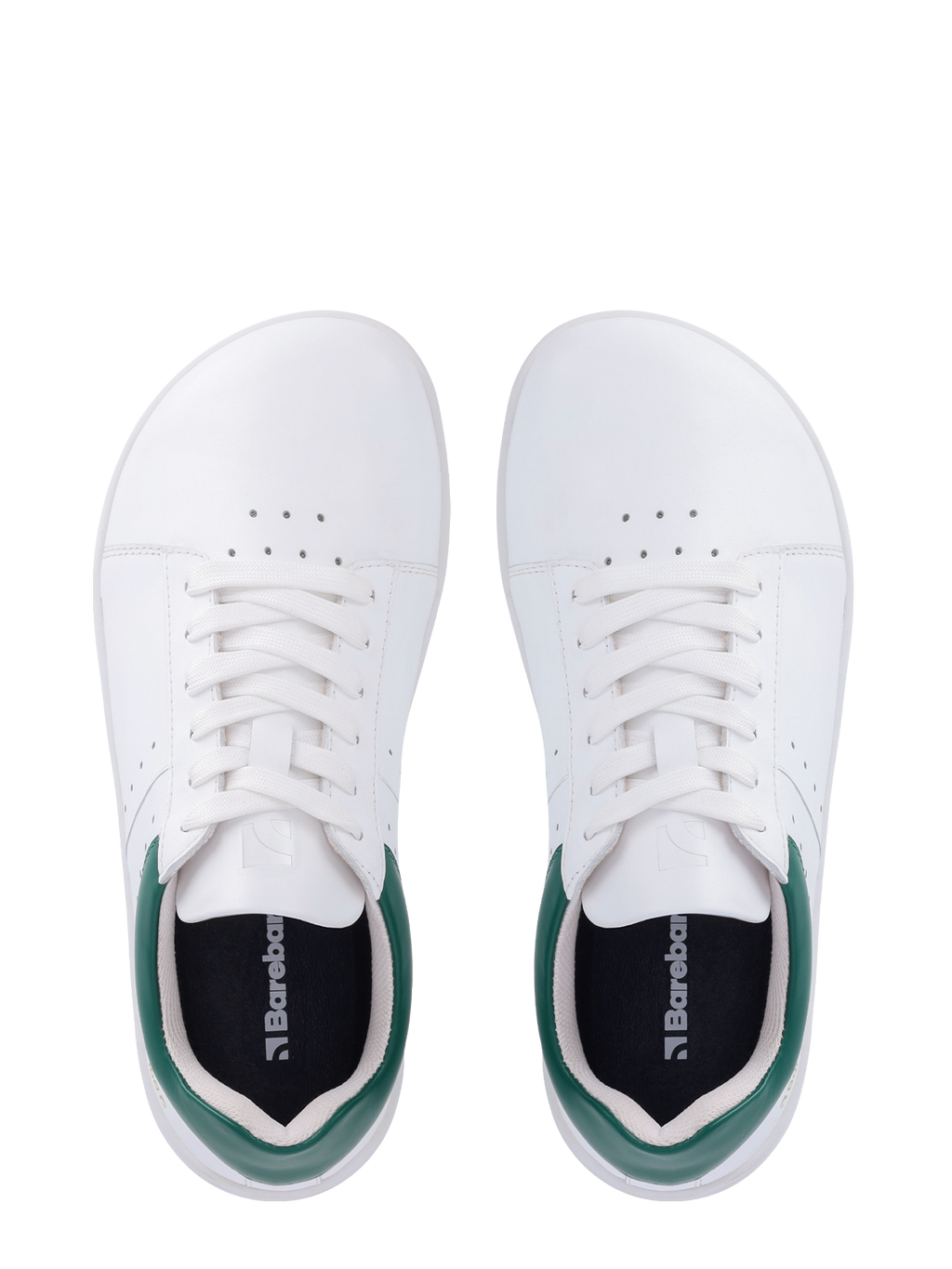 Barfußschuhe Barebarics Enigma - Weiß & Dunkelgrün
