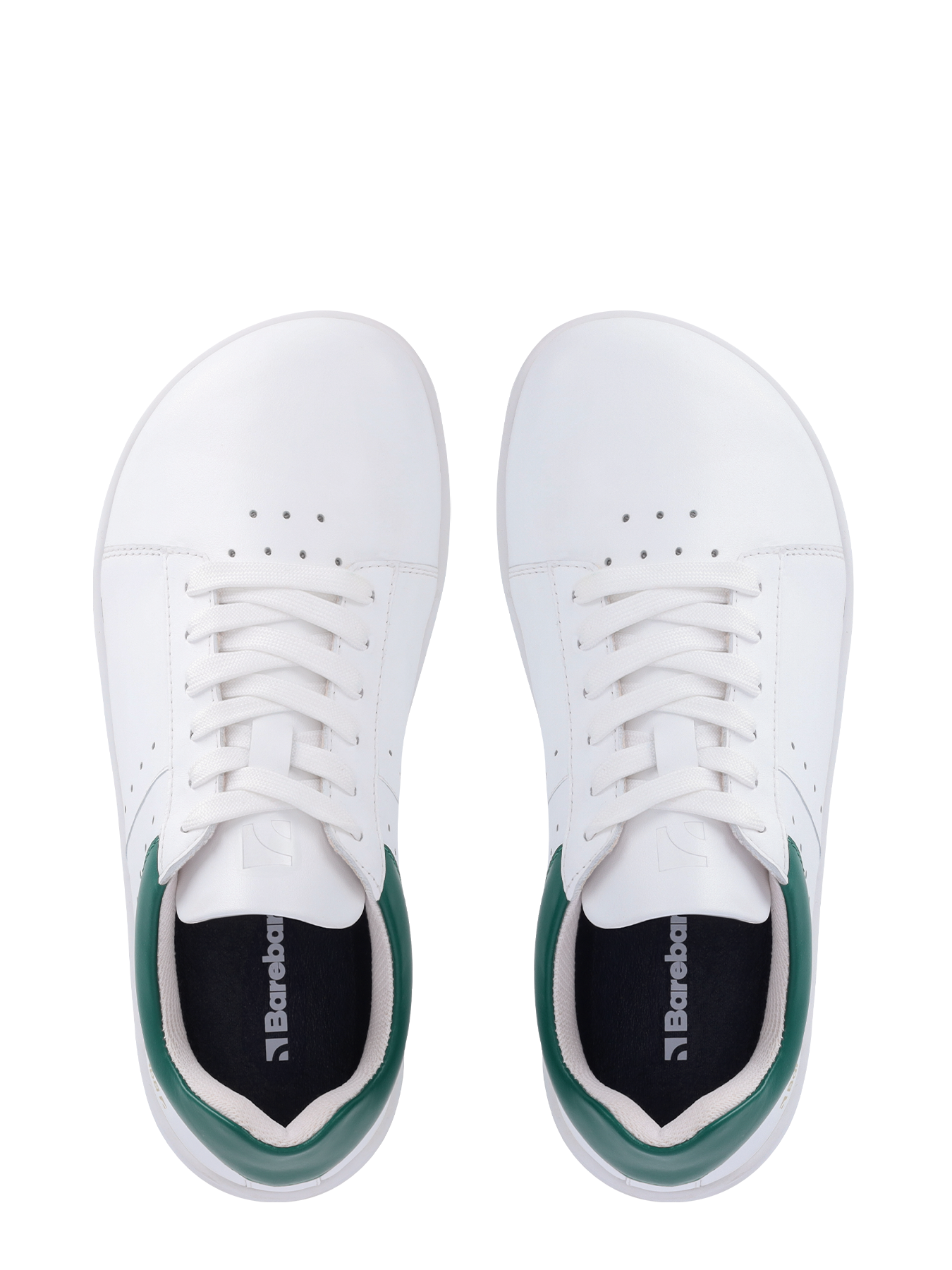 Barfußschuhe Barebarics Enigma - Weiß & Dunkelgrün