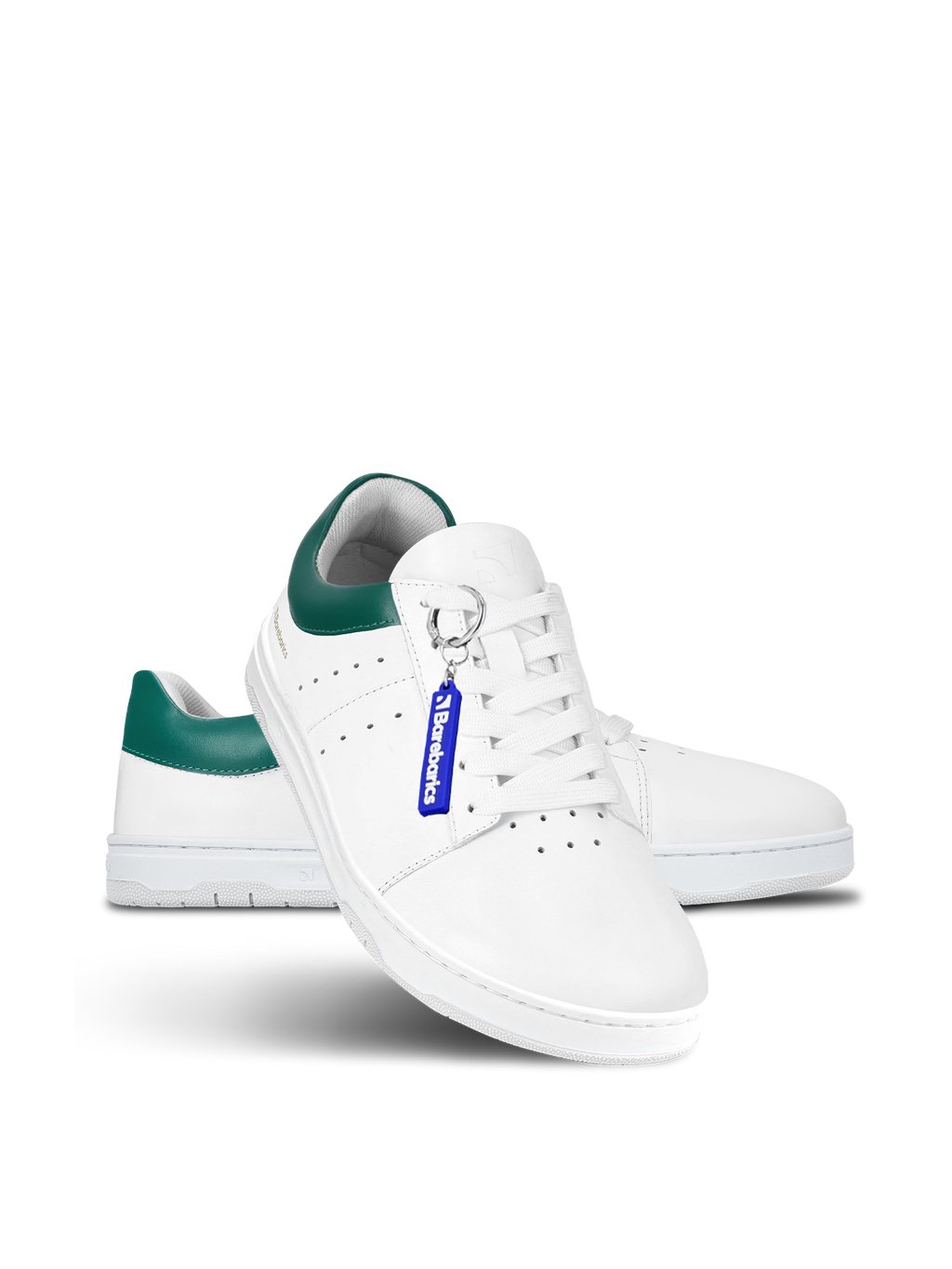 Barfußschuhe Barebarics Enigma - Weiß & Dunkelgrün