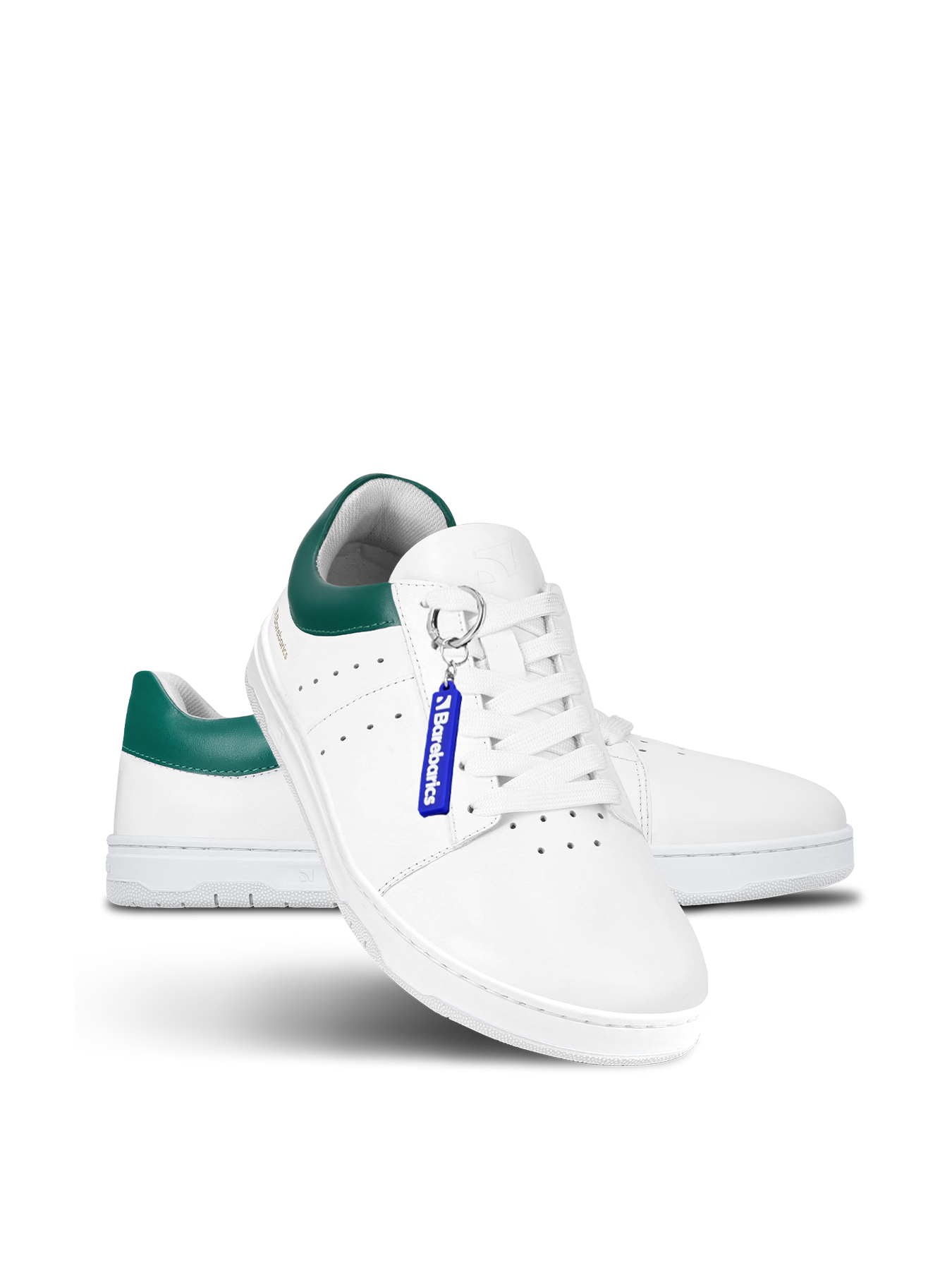 Barfußschuhe Barebarics Enigma - Weiß & Dunkelgrün