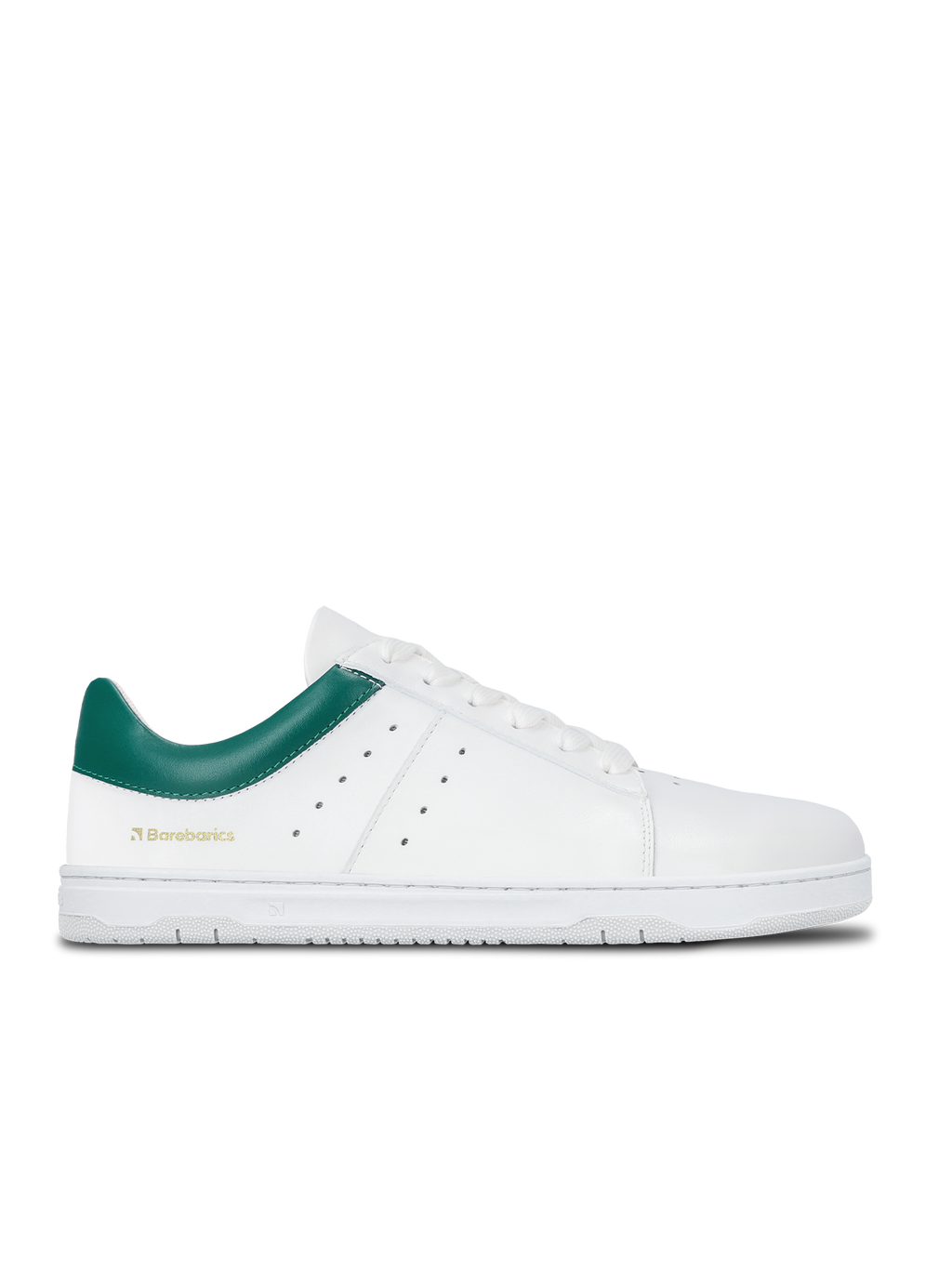 Barfußschuhe Barebarics Enigma - Weiß & Dunkelgrün