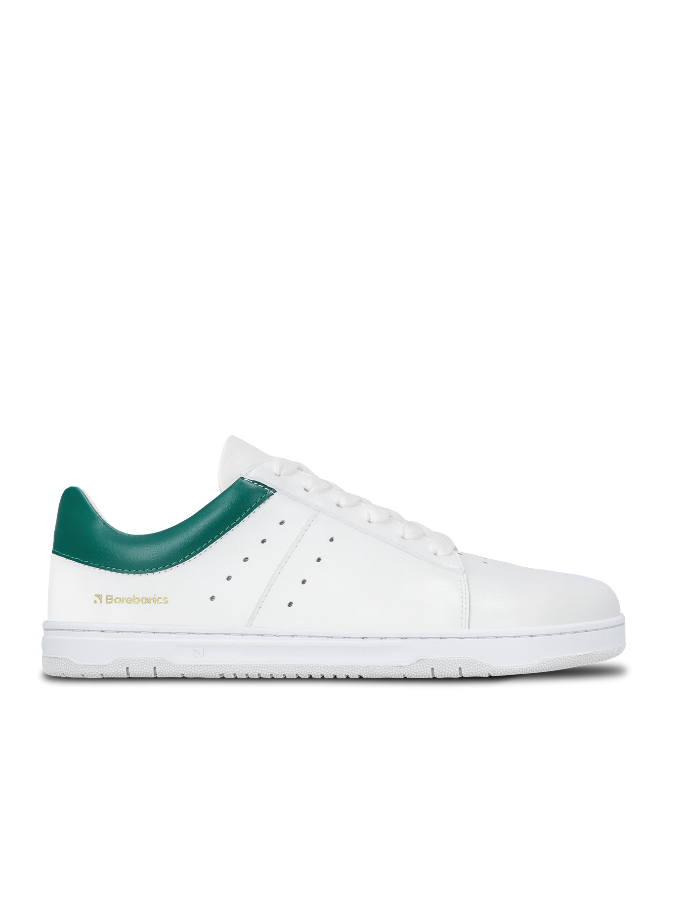 Barfußschuhe Barebarics Enigma - Weiß & Dunkelgrün