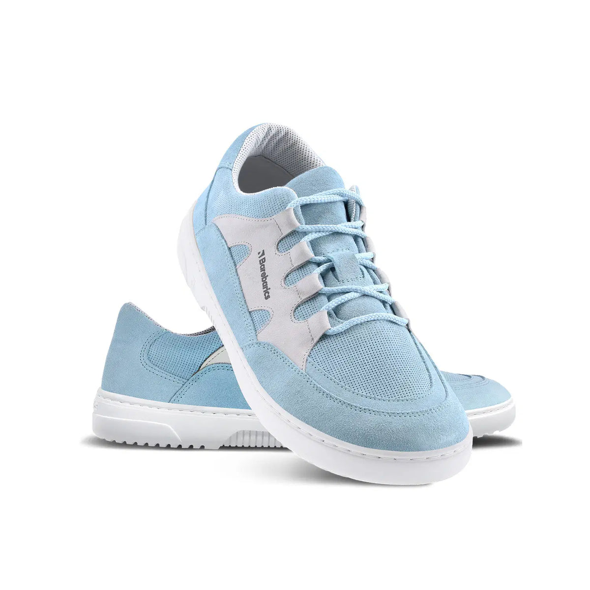 Barfuß-Sneaker Barebarics Evo - Hellblau & Weiß