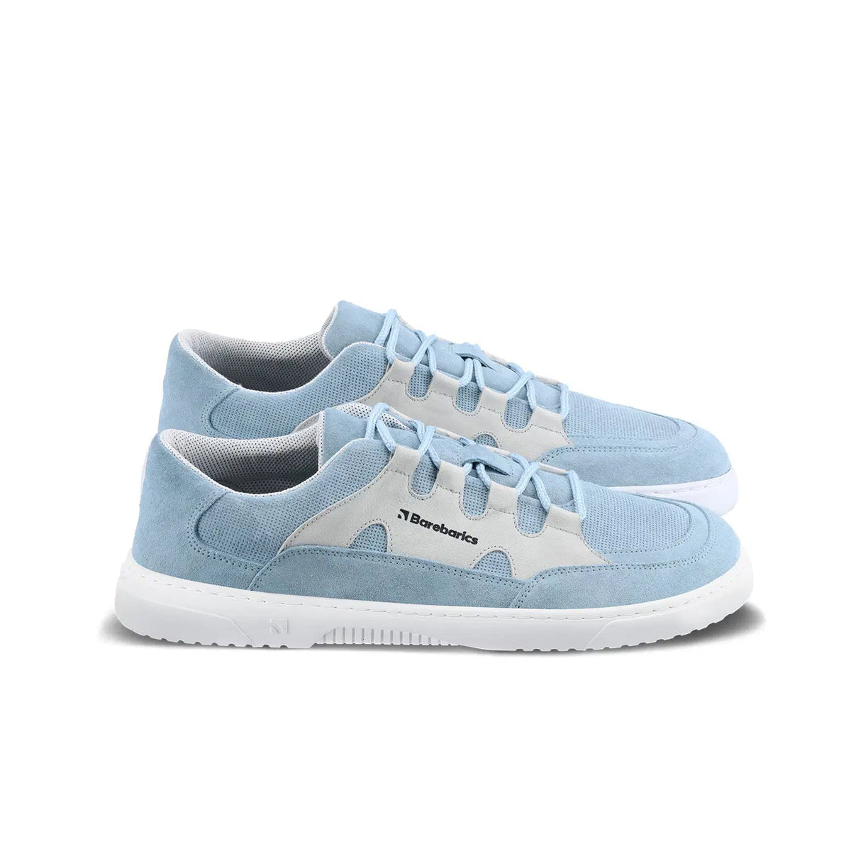 Barfuß-Sneaker Barebarics Evo - Hellblau & Weiß