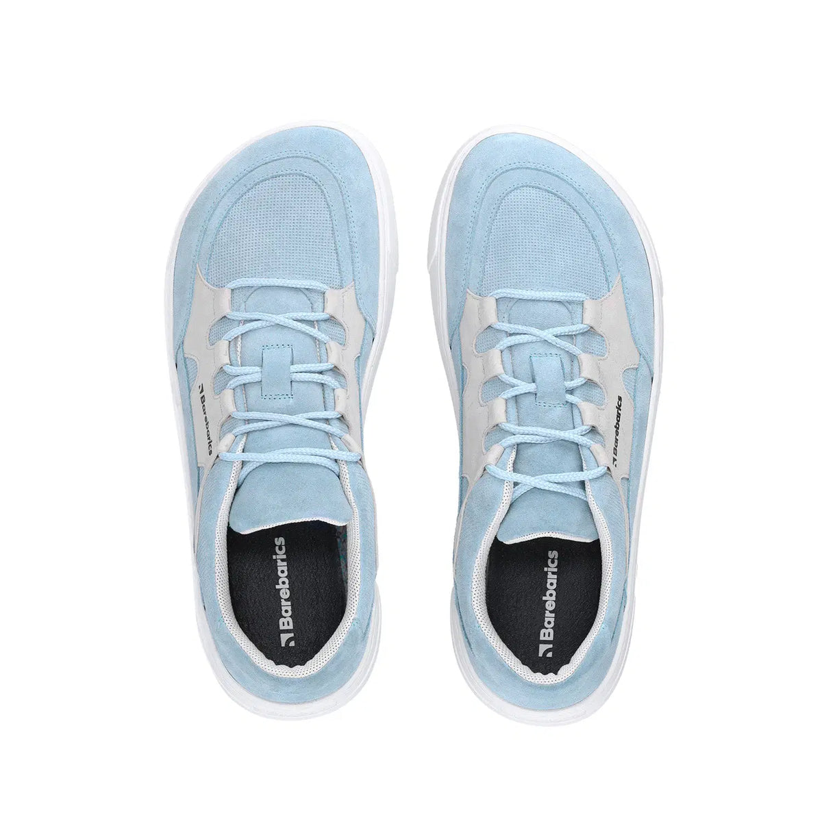 Barfuß-Sneaker Barebarics Evo - Hellblau & Weiß