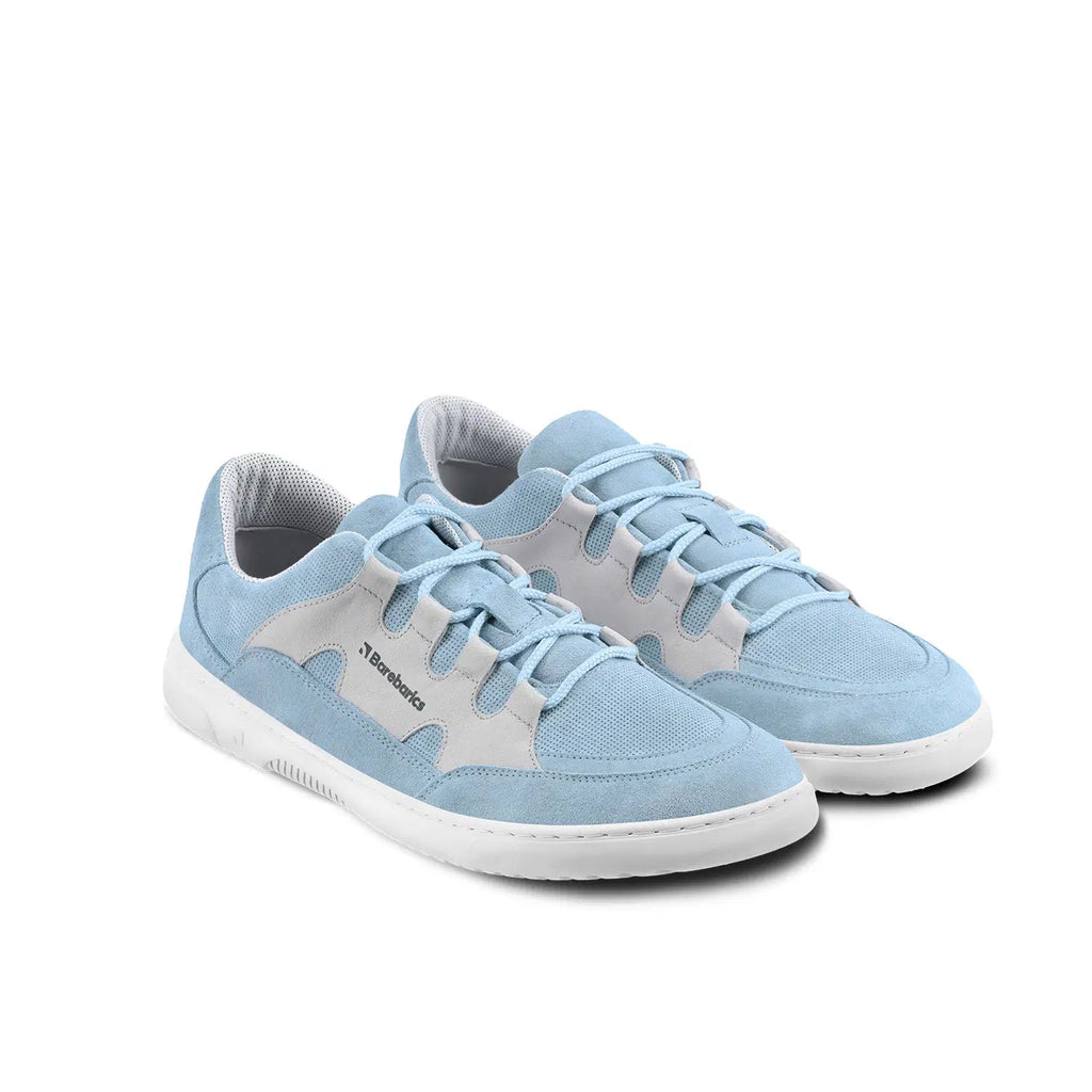 Barfuß-Sneaker Barebarics Evo - Hellblau & Weiß