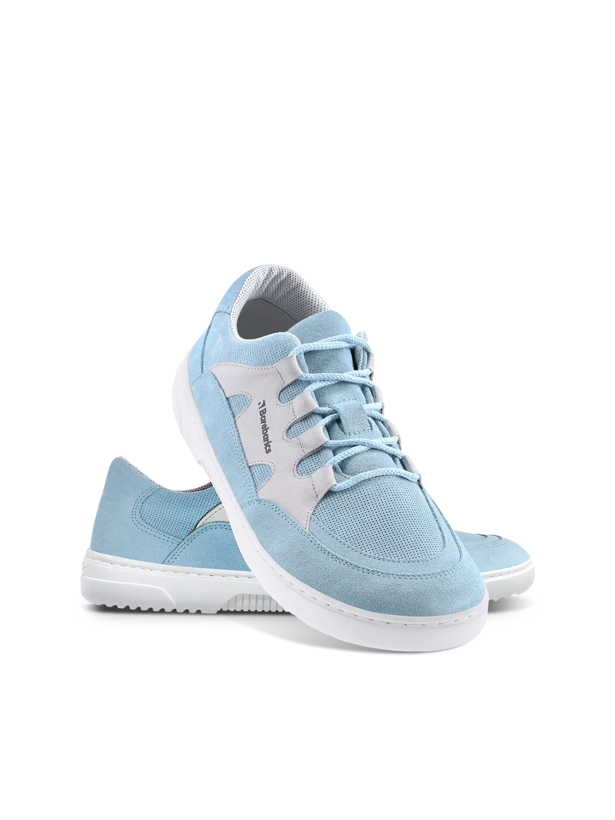Barfuß-Sneaker Barebarics Evo - Hellblau & Weiß