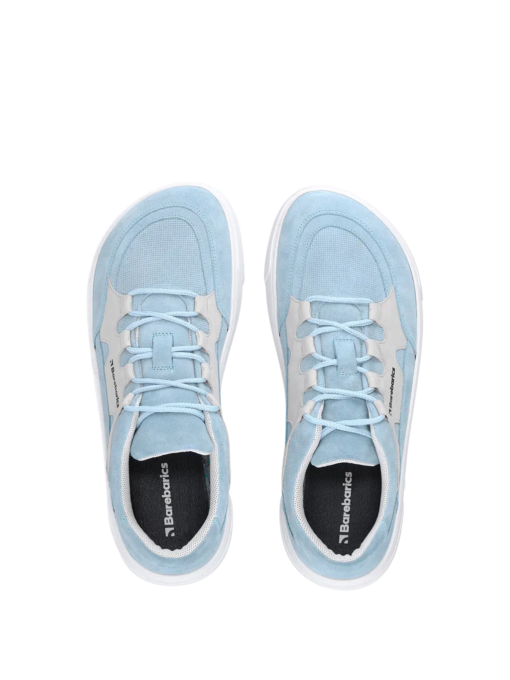 Barfuß-Sneaker Barebarics Evo - Hellblau & Weiß