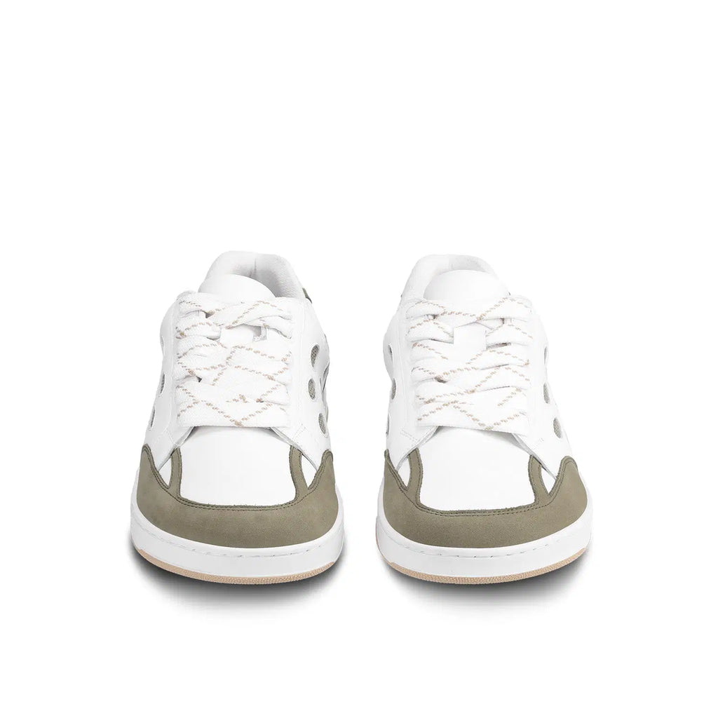 Barfußschuhe Barebarics Fusion - White & Army Brown
