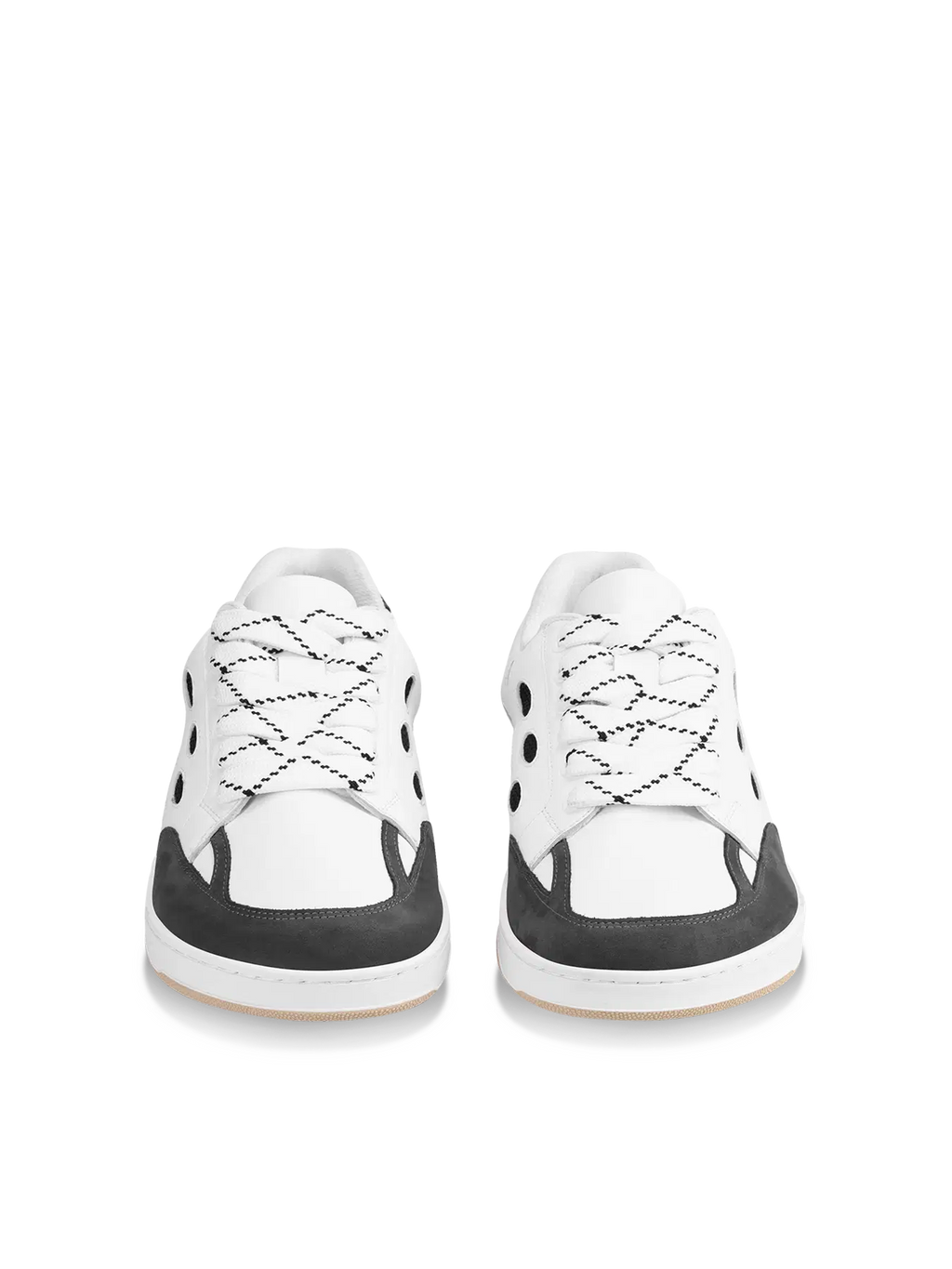 Barefoot Sneakers Barebarics Fusion - White & Charcoal