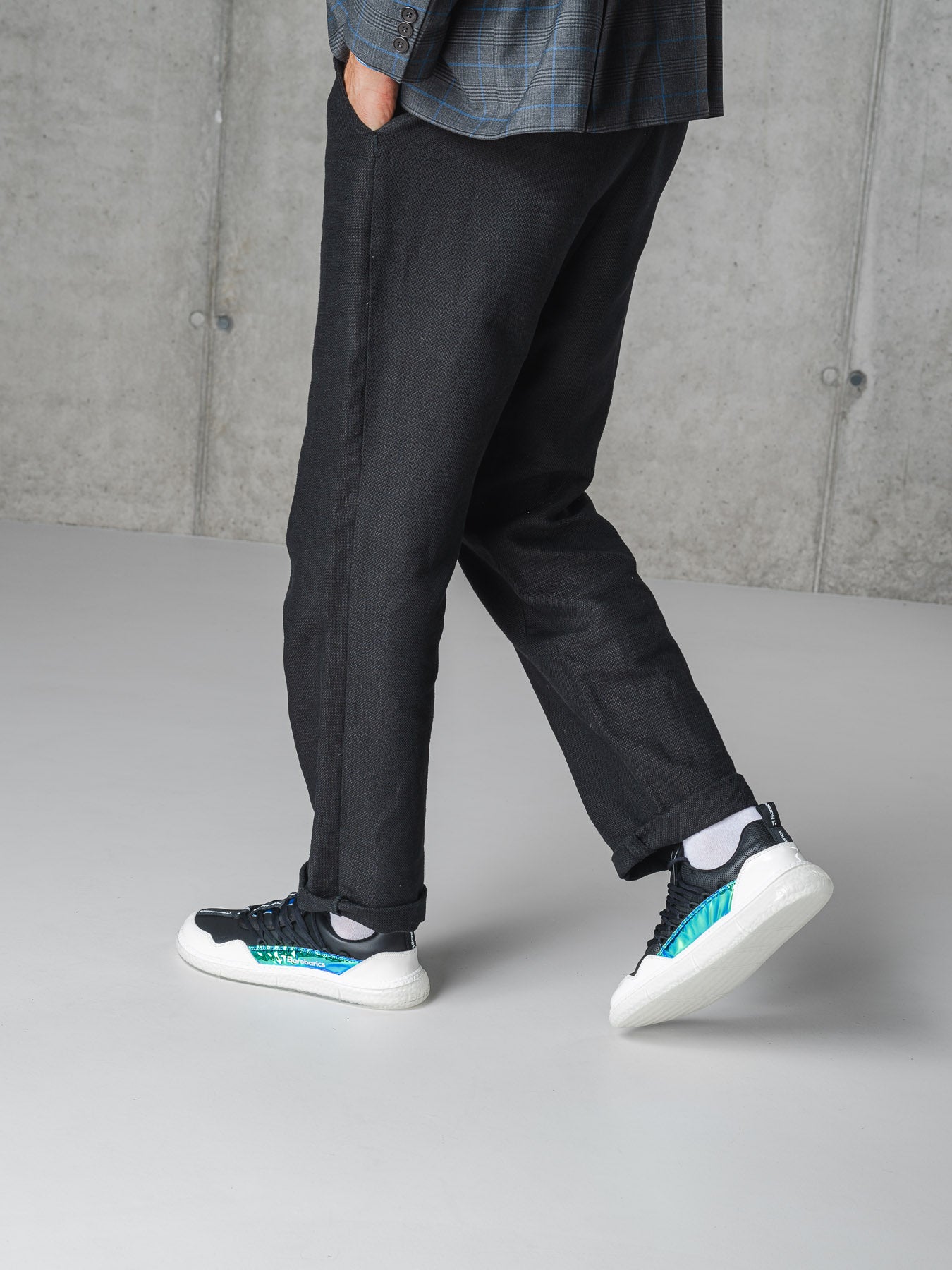 Barfuß-Sneaker Barebarics Futura - Iridescent Black