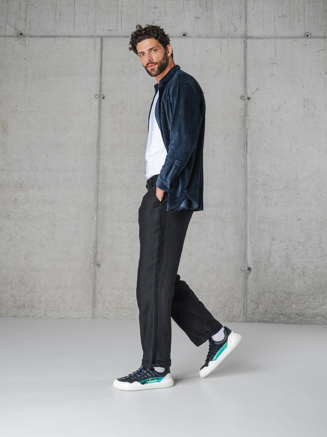 Barfuß-Sneaker Barebarics Futura - Iridescent Black
