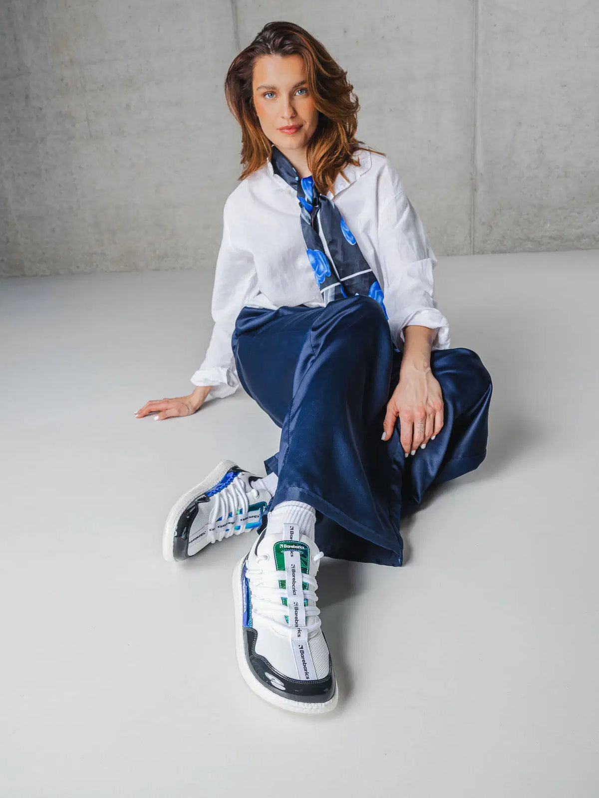 Barfuß-Sneaker Barebarics Futura - Iridescent White