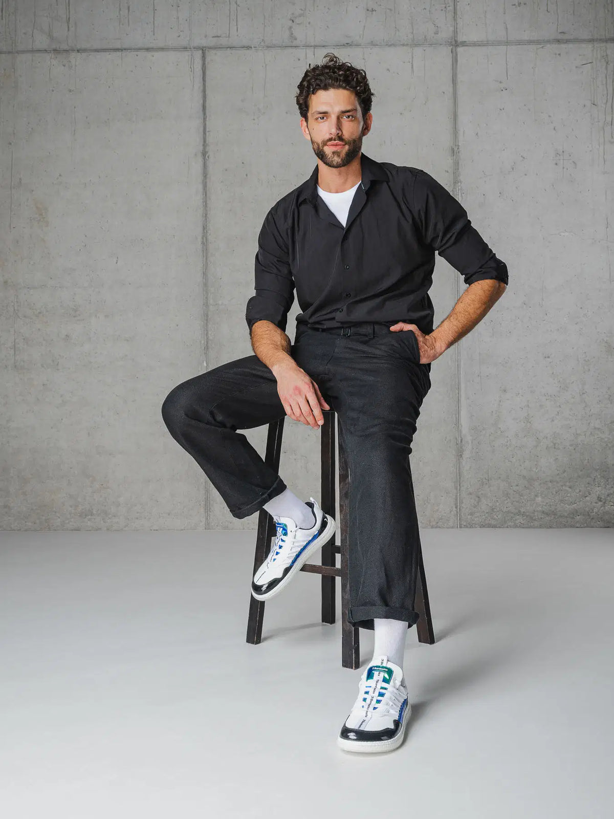 Barfuß-Sneaker Barebarics Futura - Iridescent White
