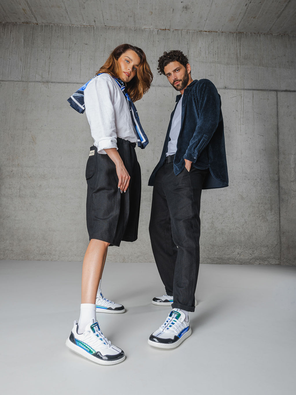 Barfuß-Sneaker Barebarics Futura - Iridescent White