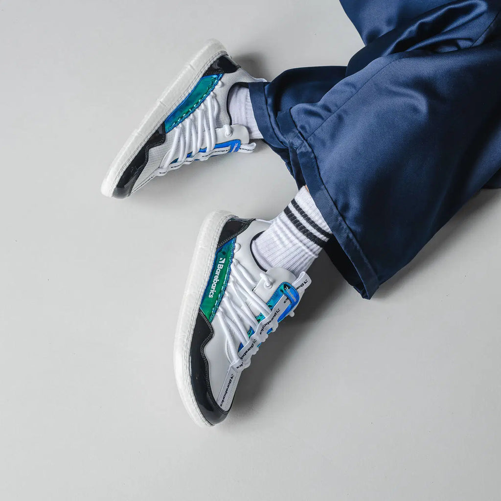 Barfuß-Sneaker Barebarics Futura - Iridescent White