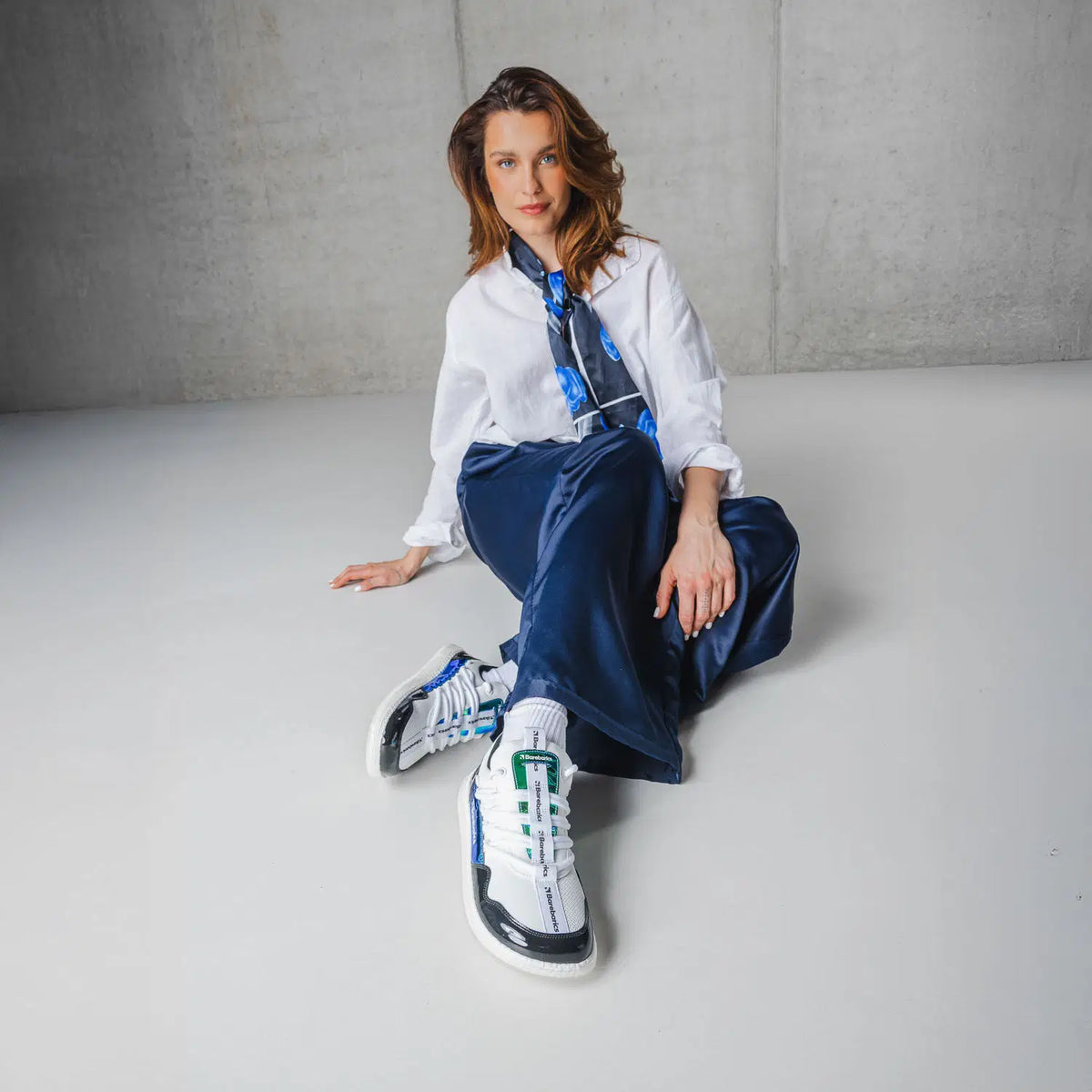 Barfuß-Sneaker Barebarics Futura - Iridescent White