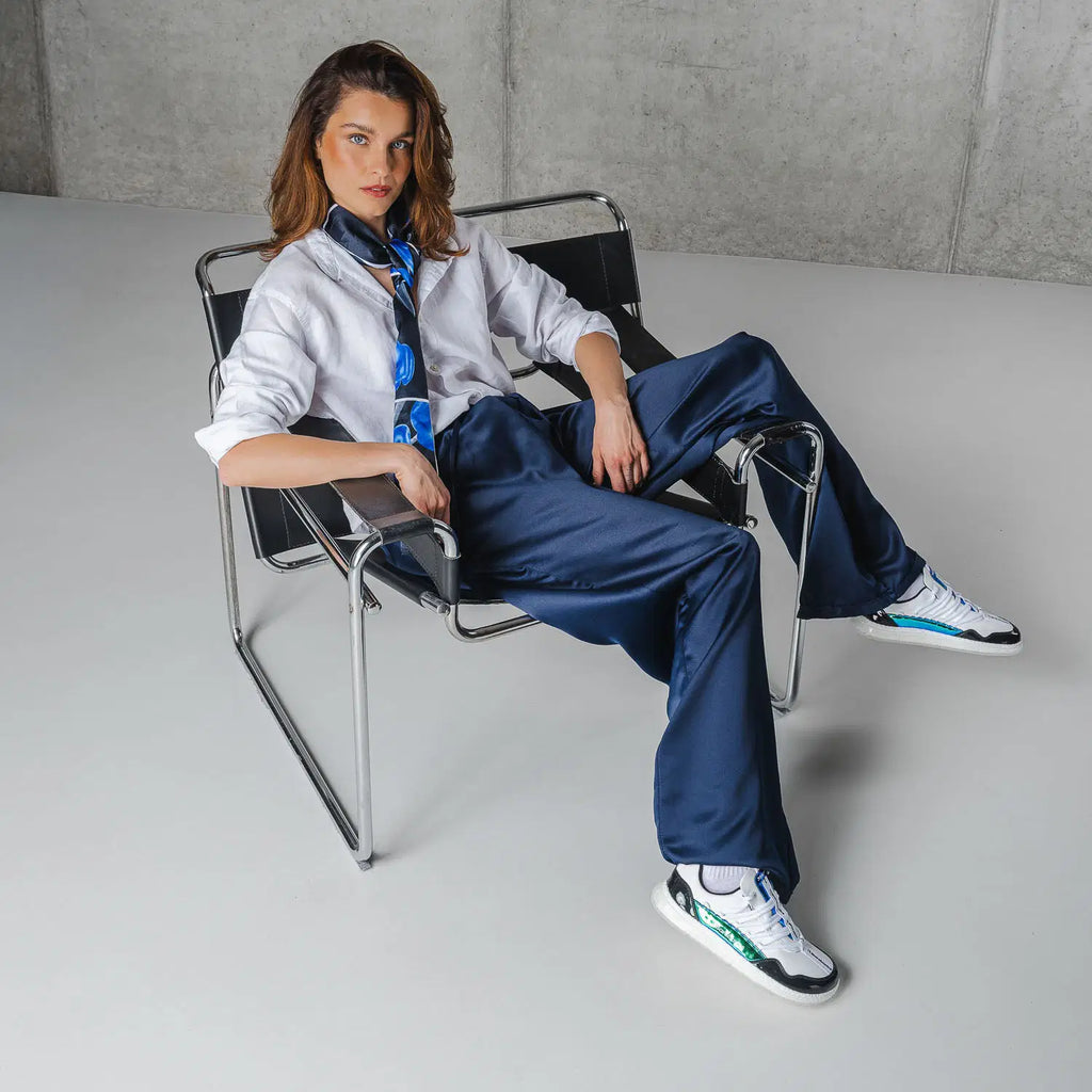 Barfuß-Sneaker Barebarics Futura - Iridescent White