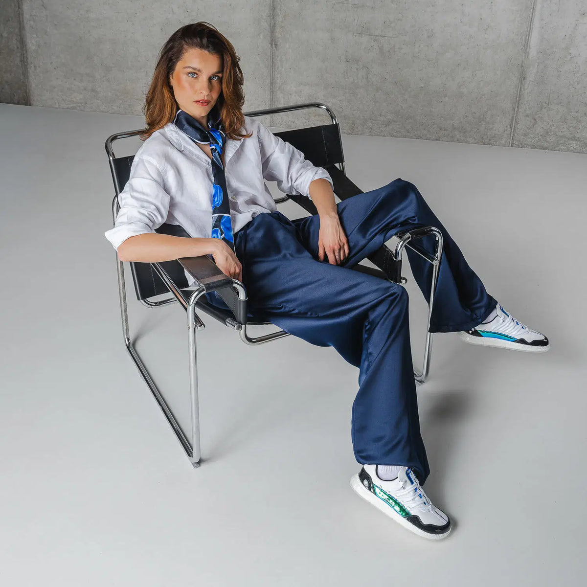Barfuß-Sneaker Barebarics Futura - Iridescent White