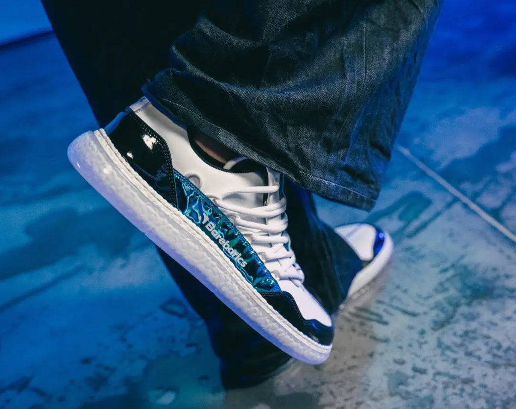 Barfuß-Sneaker Barebarics Futura - Iridescent White