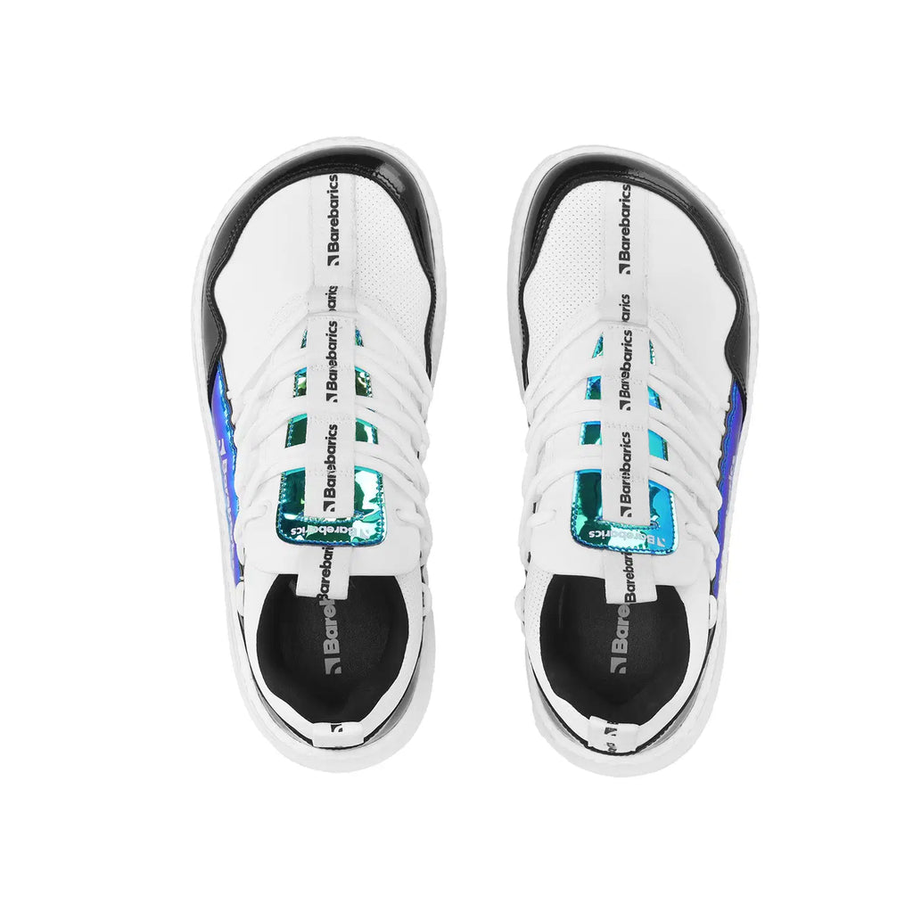 Barfuß-Sneaker Barebarics Futura - Iridescent White