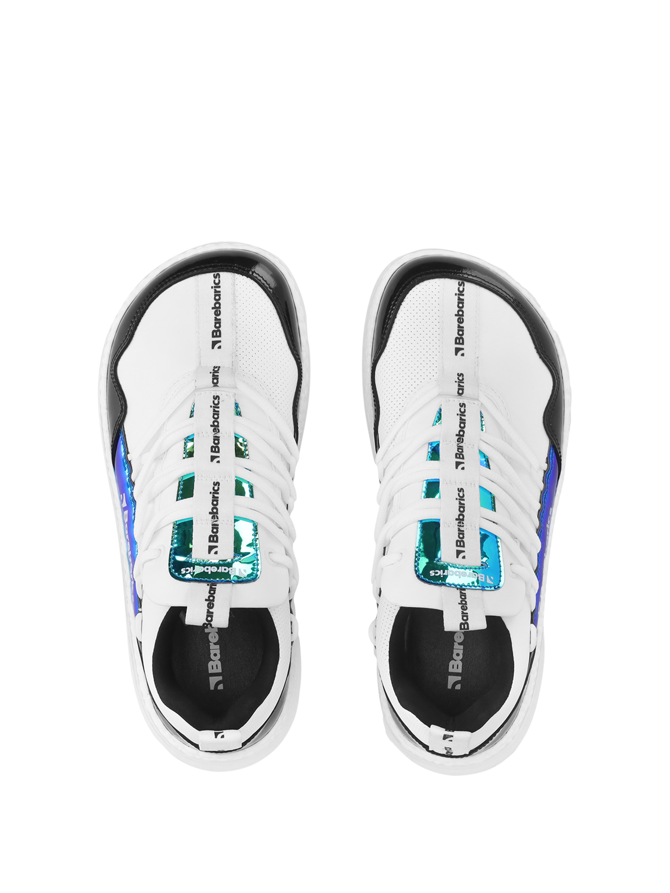 Barfuß-Sneaker Barebarics Futura - Iridescent White