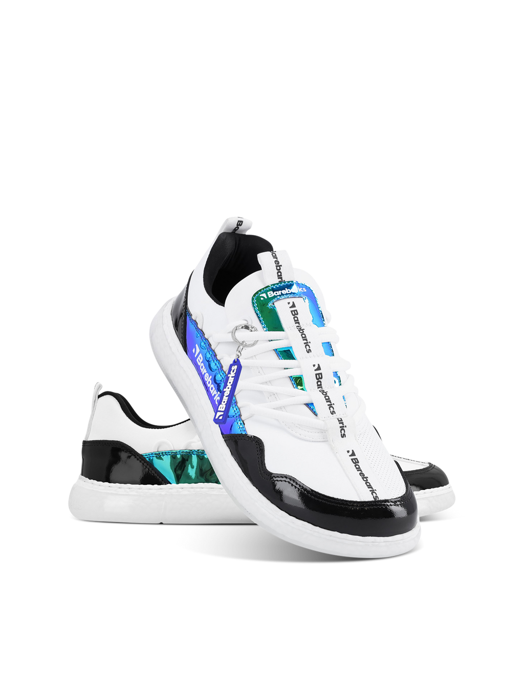 Barfuß-Sneaker Barebarics Futura - Iridescent White