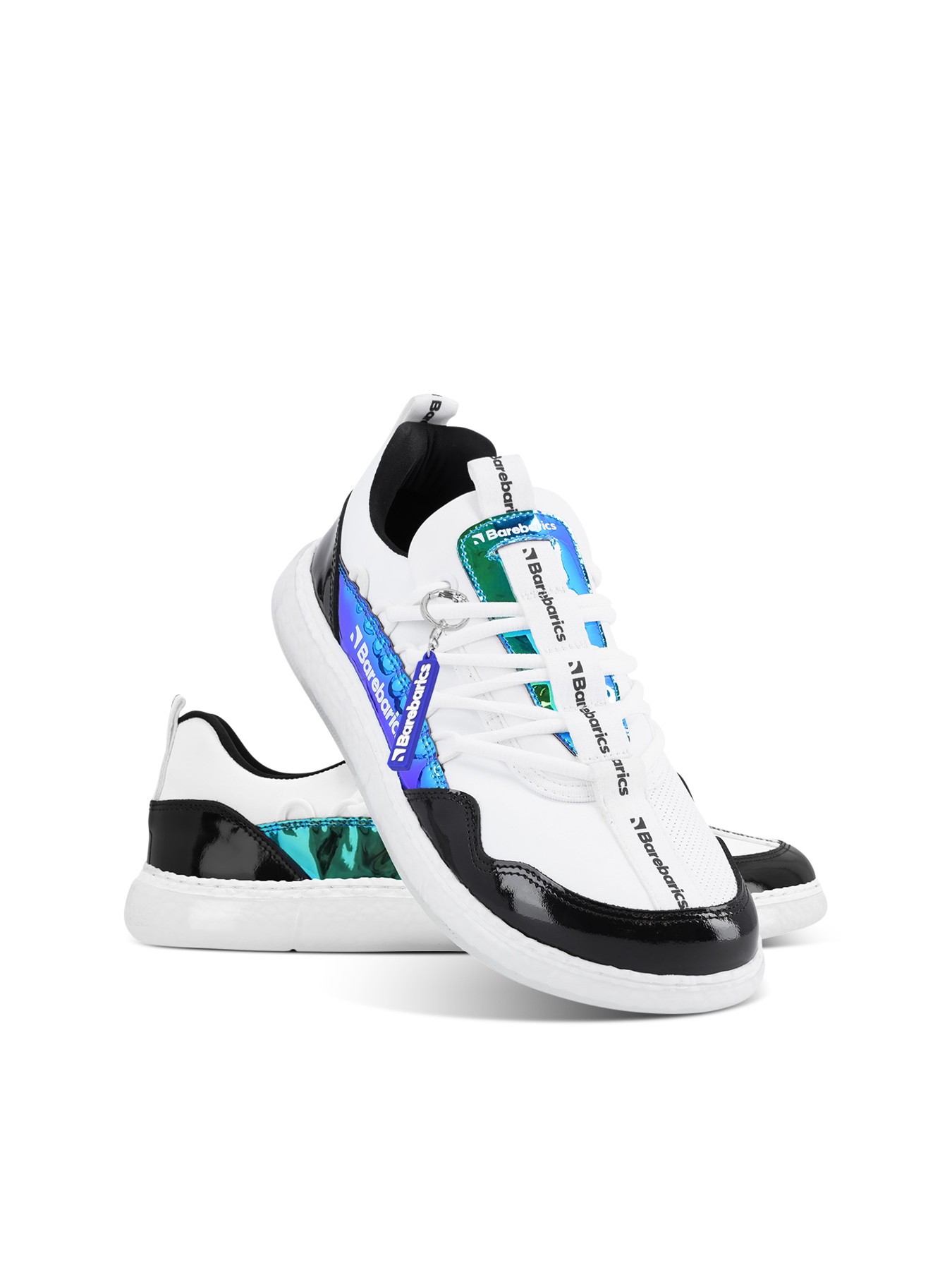 Barfuß-Sneaker Barebarics Futura - Iridescent White