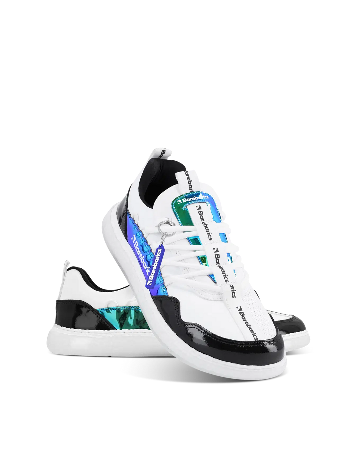 Barfuß-Sneaker Barebarics Futura - Iridescent White