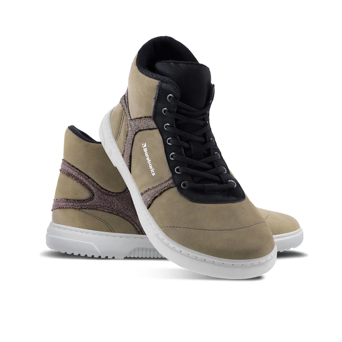 Barfußschuhe Barebarics – Hifly – Dunkelgrün & Grau