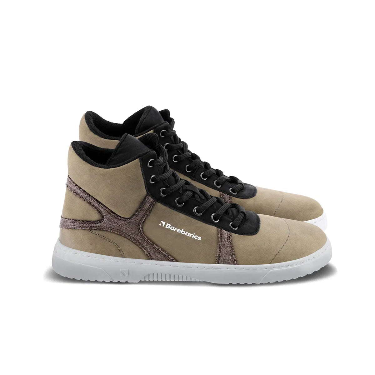 Barfußschuhe Barebarics – Hifly – Dunkelgrün & Grau