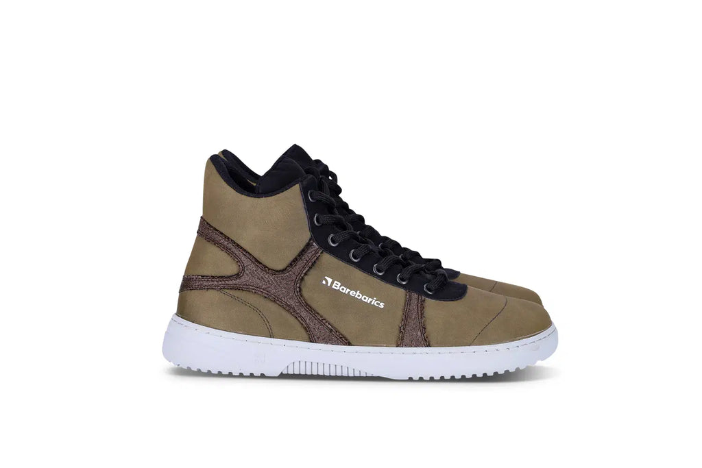 Barfußschuhe Barebarics – Hifly – Dunkelgrün & Grau
